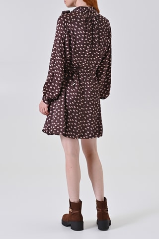 Robe patineuse - Marron