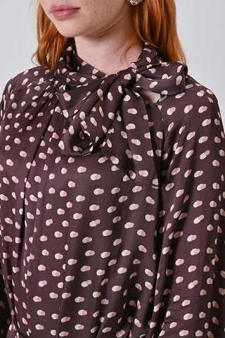 Robe patineuse - Marron