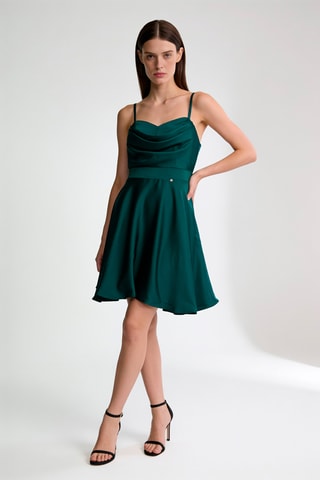 Robe patineuse - Vert