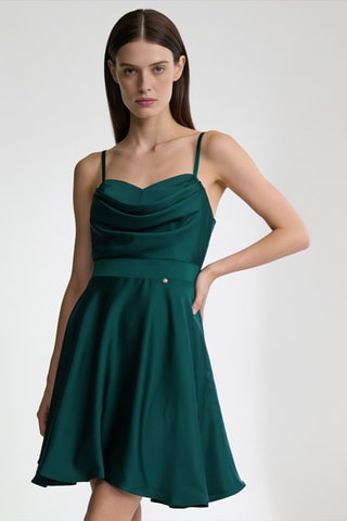 Robe patineuse - Vert