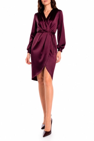Robe portefeuille - Bordeaux