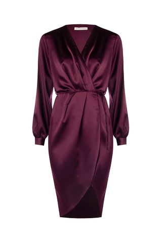 Robe portefeuille - Bordeaux
