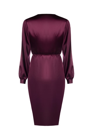 Robe portefeuille - Bordeaux