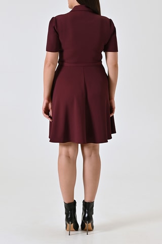 Robe patineuse - Bordeaux