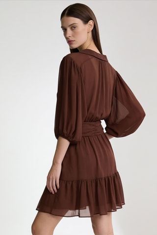 Robe patineuse - Marron