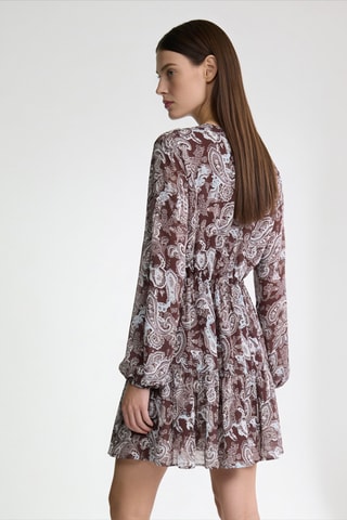 Robe patineuse - Marron foncé