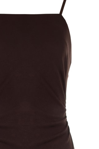 Robe longue - Marron foncé