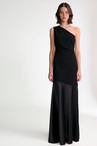 Robe asymétrique - Noir