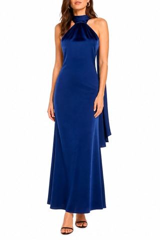 Robe longue - Bleu roi