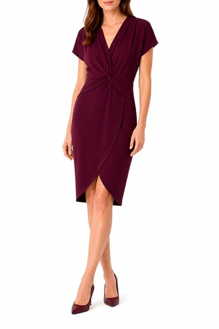 Robe portefeuille - Bordeaux