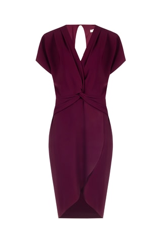 Robe portefeuille - Bordeaux