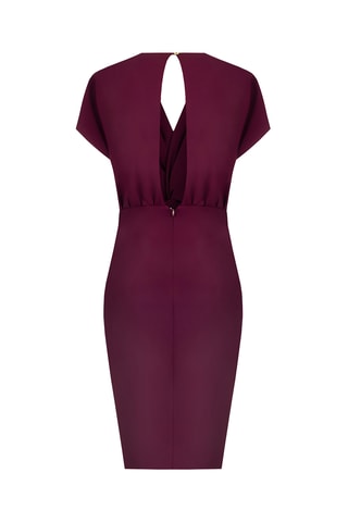 Robe portefeuille - Bordeaux