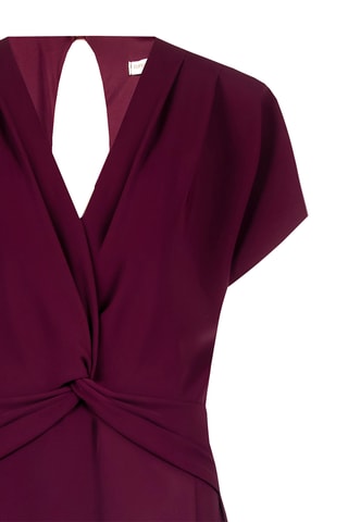 Robe portefeuille - Bordeaux