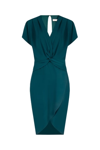 Robe portefeuille - Vert foncé