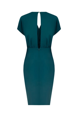 Robe portefeuille - Vert foncé