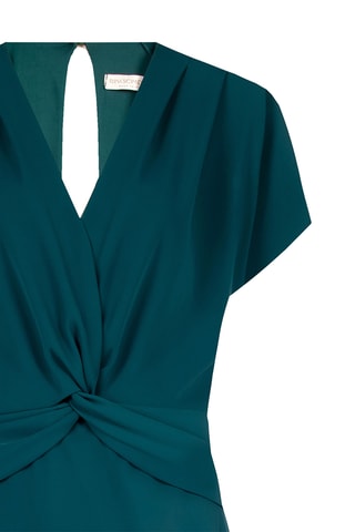 Robe portefeuille - Vert foncé