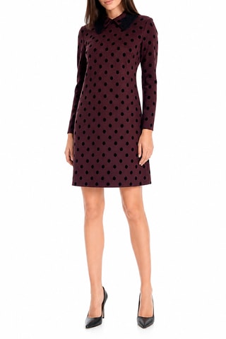 Robe droite - Bordeaux