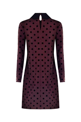 Robe droite - Bordeaux