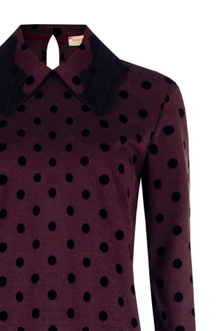 Robe droite - Bordeaux