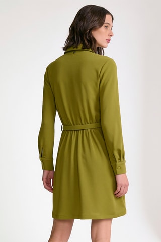 Robe patineuse - Vert olive