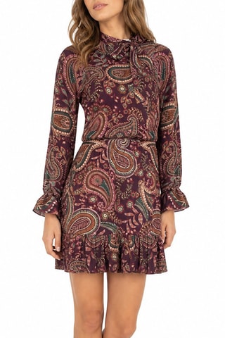 Robe patineuse - Bordeaux