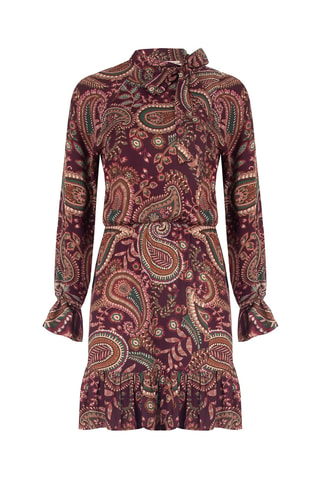 Robe patineuse - Bordeaux