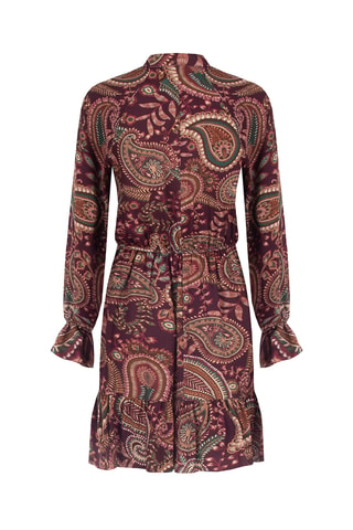Robe patineuse - Bordeaux