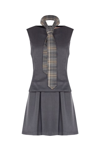 Robe patineuse - Gris