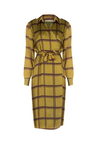 Robe portefeuille - Vert