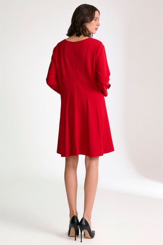 Robe droite - Rouge