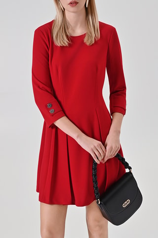 Robe patineuse - Rouge