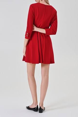 Robe patineuse - Rouge