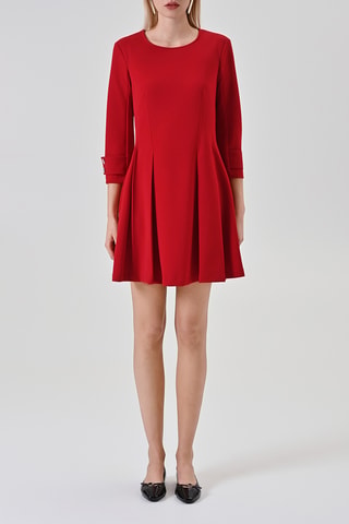 Robe patineuse - Rouge