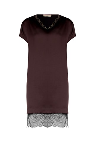 Robe droite - Marron