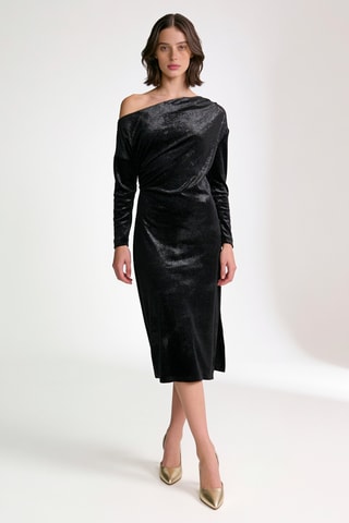 Robe midi - Noir