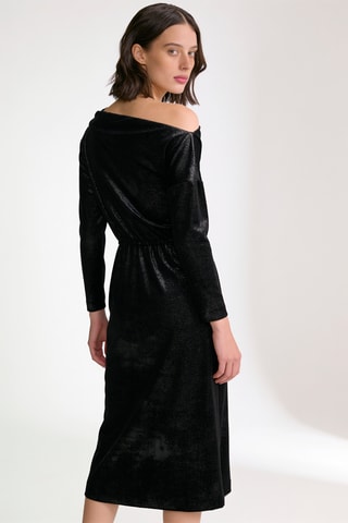 Robe midi - Noir