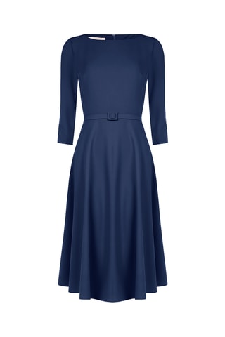 Robe patineuse - Bleu marine