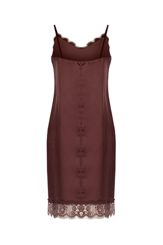 Robe droite - Marron
