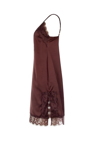 Robe droite - Marron