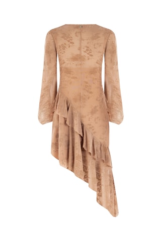 Robe midi - Beige