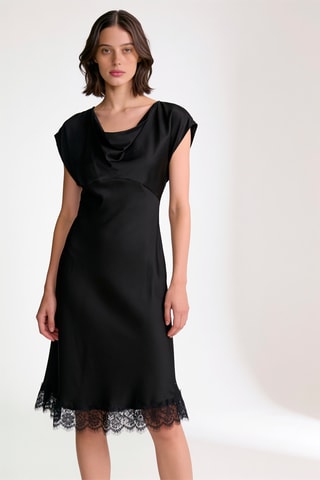 Robe droite - Noir