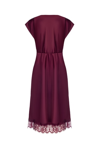 Robe midi - Bordeaux