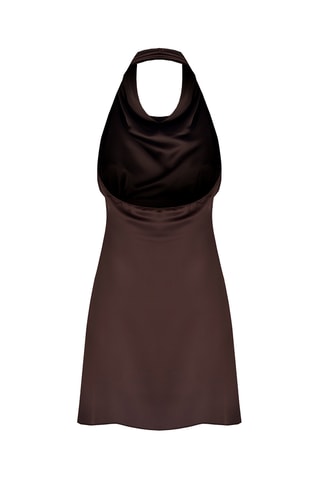 Robe trapèze - Marron