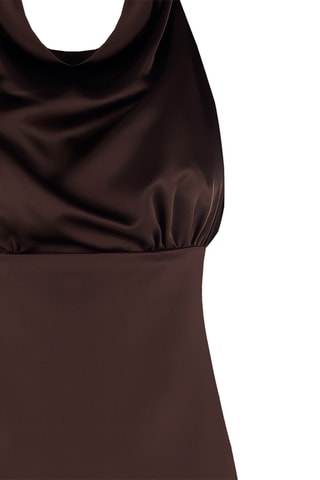 Robe trapèze - Marron