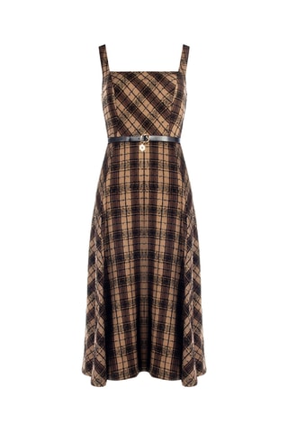 Robe patineuse - Marron