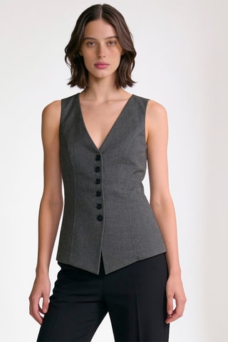 Gilet de costume - Gris foncé