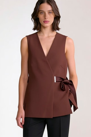 Gilet de costume - Marron