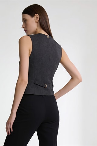 Gilet de costume - Noir