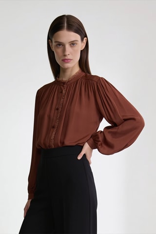 Chemisier - Marron