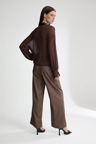 Chemisier - Marron foncé